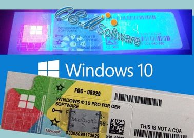 Chave profissional da licença de Digitas 1GHz Windows 10 originais