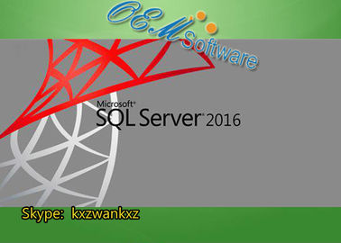 Pacote encaixado X20-96930 chave padrão da licença STD OPK do MS SQL Windows Server 2016