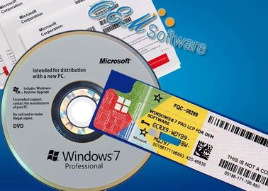 Caixa profissional de Windows 7 da multi língua do COA DVD