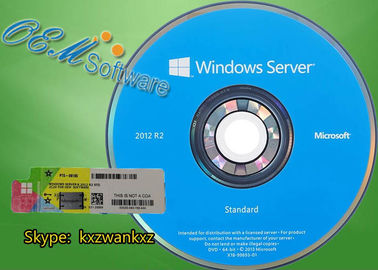 Chave da ativação do pacote do bocado DVD do padrão R2 64 de Windows Server 2012 da vida