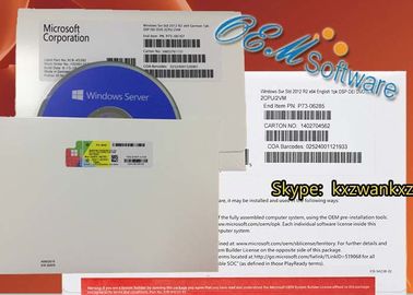 64 chave original do produto do Oem da caixa DVD do retalho de Windows Server 2012 R2 Datacenter dos bocados