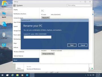 A ativação em linha da chave brandnew da licença do Oem da casa de Digitas Windows 10 jejua entrega