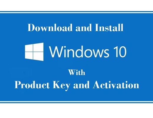 Chave varejo da vitória 10 profissionais varejos da ativação da chave da licença de Windows 10 pro