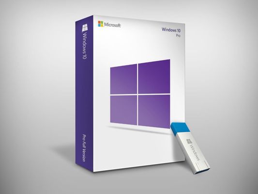 Etiqueta chave varejo do bocado original da chave 64 do produto da licença de Microsoft Windows 10