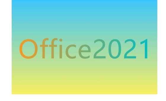 Cartão chave para o sinal de adição profissional do escritório 2021, chave 2021 em linha da ativação PKC Fpp do escritório