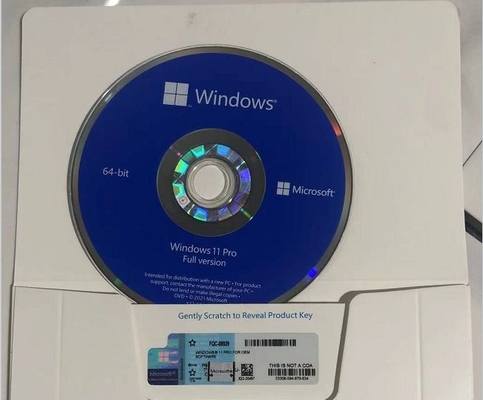 Caixa selada do bloco do Oem da chave da ativação de Windows 11 pro com versão completa chave