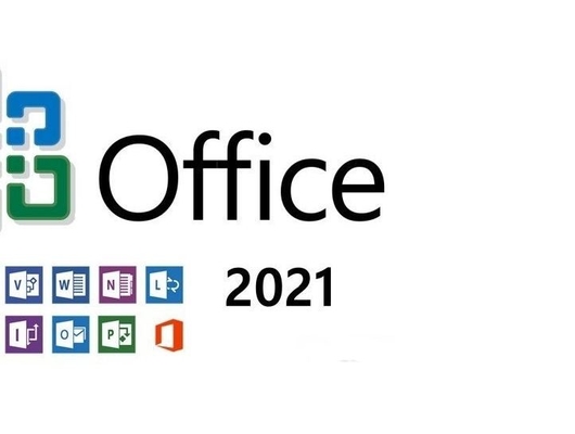 Sinal de adição 2021 do escritório 2021 da língua da chave do produto do escritório do portátil do PC de FPP multi pro