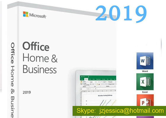 Ativação 2019 em linha da chave genuína do produto do PC do negócio caseiro H&amp;B de Microsoft Office