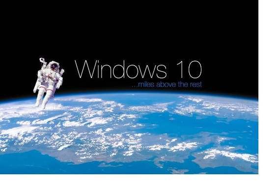 Chave de licença profissional do Windows 10 multilíngue e vitalícia genuína