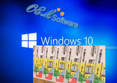 Chave do produto do PC de Digitas Windows 10 a pro ganha a ativação em linha da pro etiqueta do Coa 10