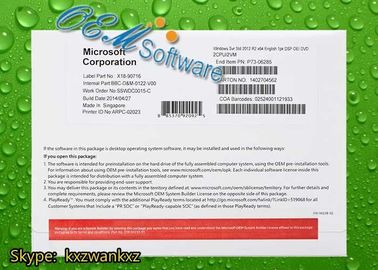 Bocado R2 64 de Windows Server 2012 da licença do Oem R2 de Windows Server 2012 da caixa de Dvd