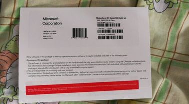 Licença padrão magro da etiqueta do Coa do software do OEM da chave R2 de Windows Server 2016 do bloco