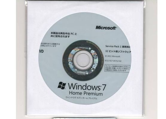 Bloco profissional mordido da licença da caixa de Microsoft 64 DVD Windows 7