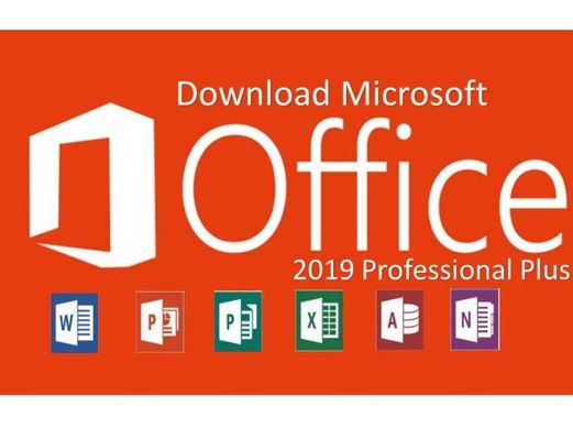 Escritório 2019 obrigatório da chave FPP do produto de PKC Microsoft Office pro mais a chave 2019