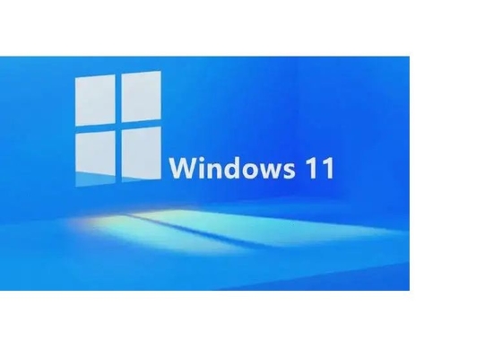 Chave em linha da licença de Windows 11 da ativação com a caixa da etiqueta do Coa do holograma
