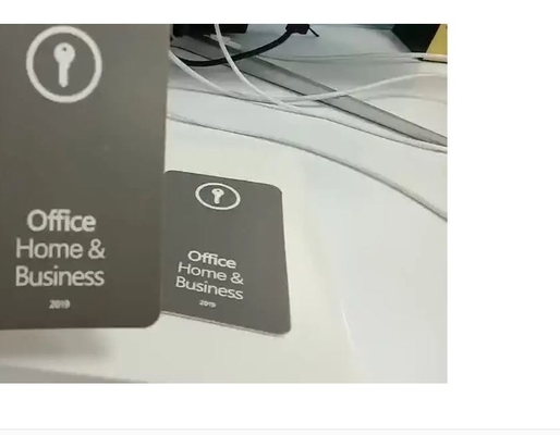 Caixa varejo do cartão chave PKC DVD do negócio 2019 em linha do Office Home da ativação